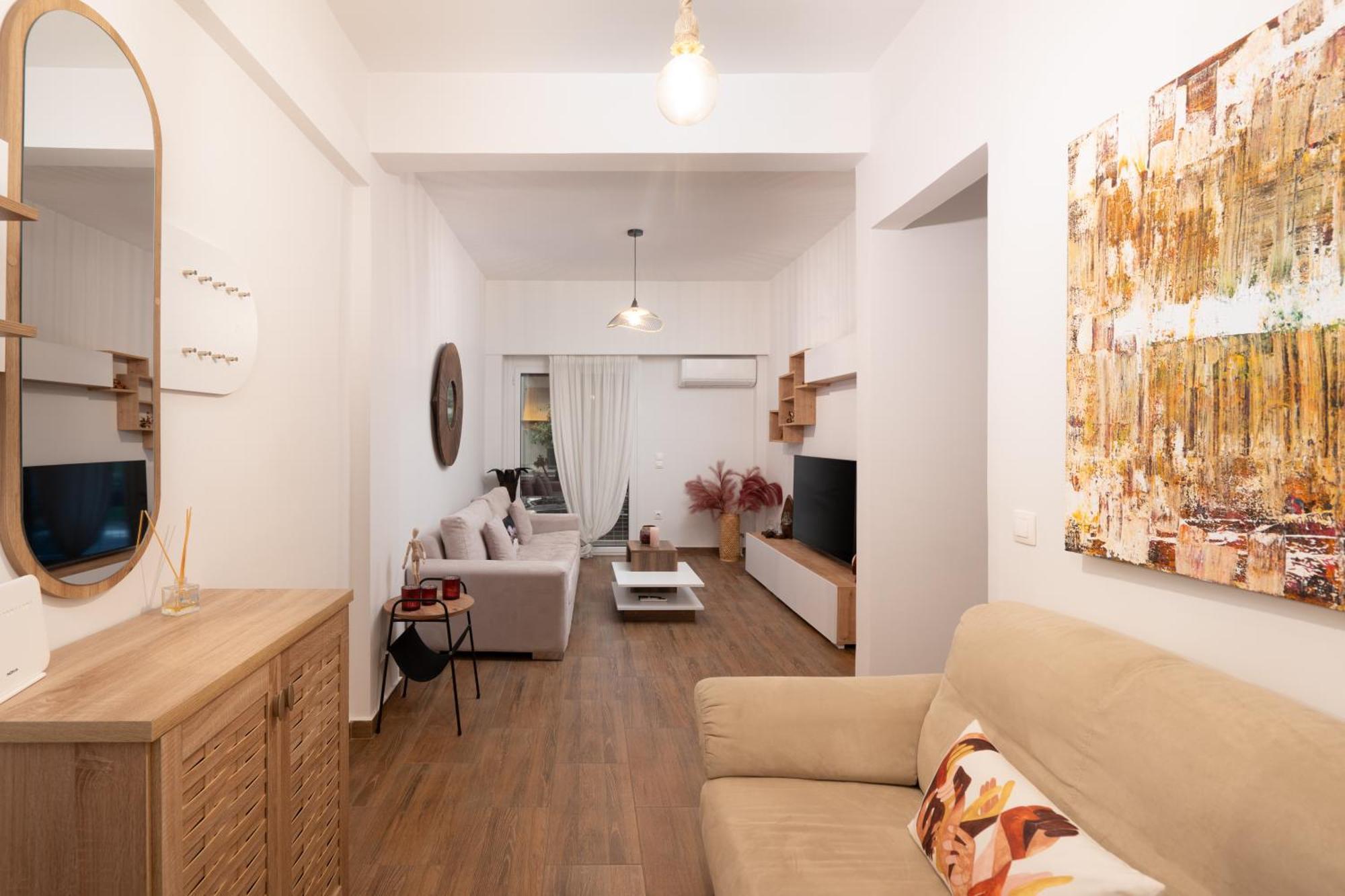 Apartament Elegant & Fresh In Hip Pagrati,